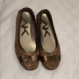 Anne Klein Sport Brown Slip on Sandals - Size 8.5